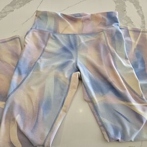 Old Navy Kids Leggings in Pastel Blue and Pink